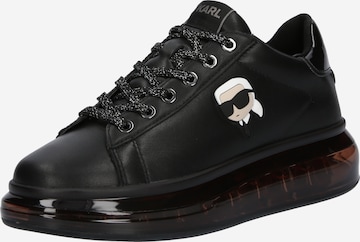 Karl Lagerfeld Низкие кроссовки в Черный: спереди