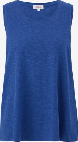 Top di s.Oliver in blu: frontale