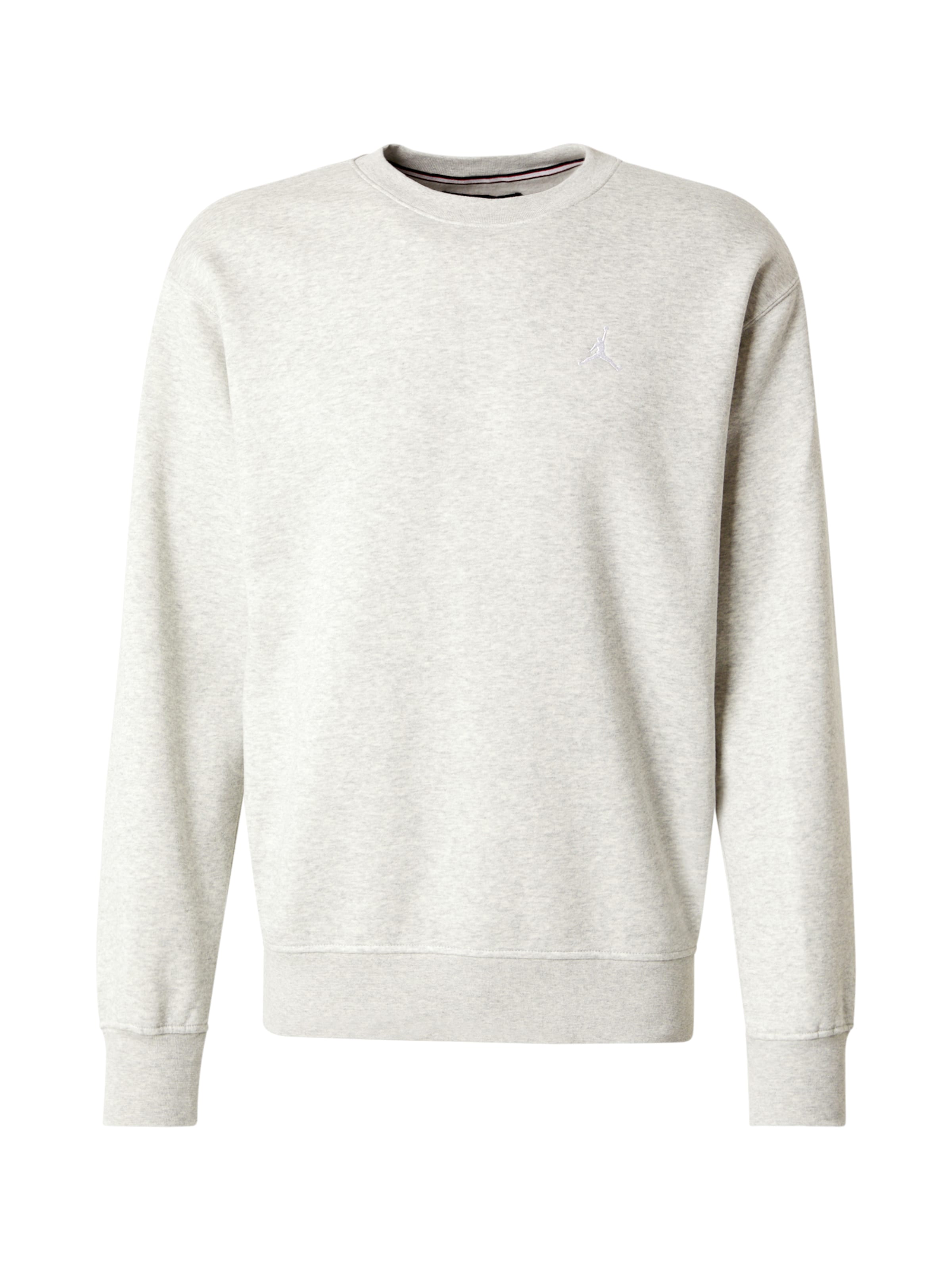 Felpa 'BRKLN FLC' di Jordan in grigio: frontale