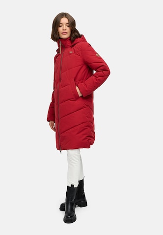 Ragwear Wintermantel 'Rebelka' in Rood
