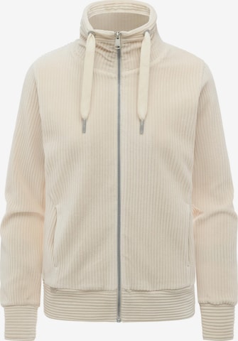 Veste de survêtement 'Ronette' Ragwear en beige : devant