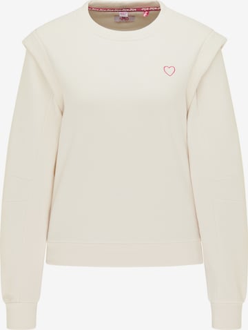 MYMO Sweatshirt in Beige: front