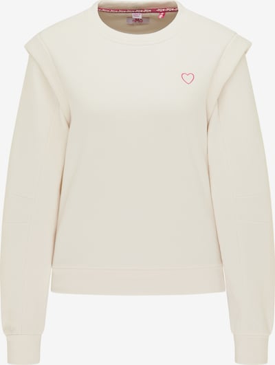 MYMO Sweater majica u sivkasto bež / roza, Pregled proizvoda