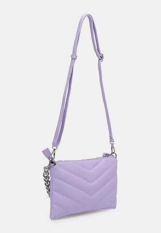 L.CREDI Shoulder Bag 'Kalinka' in Purple: front