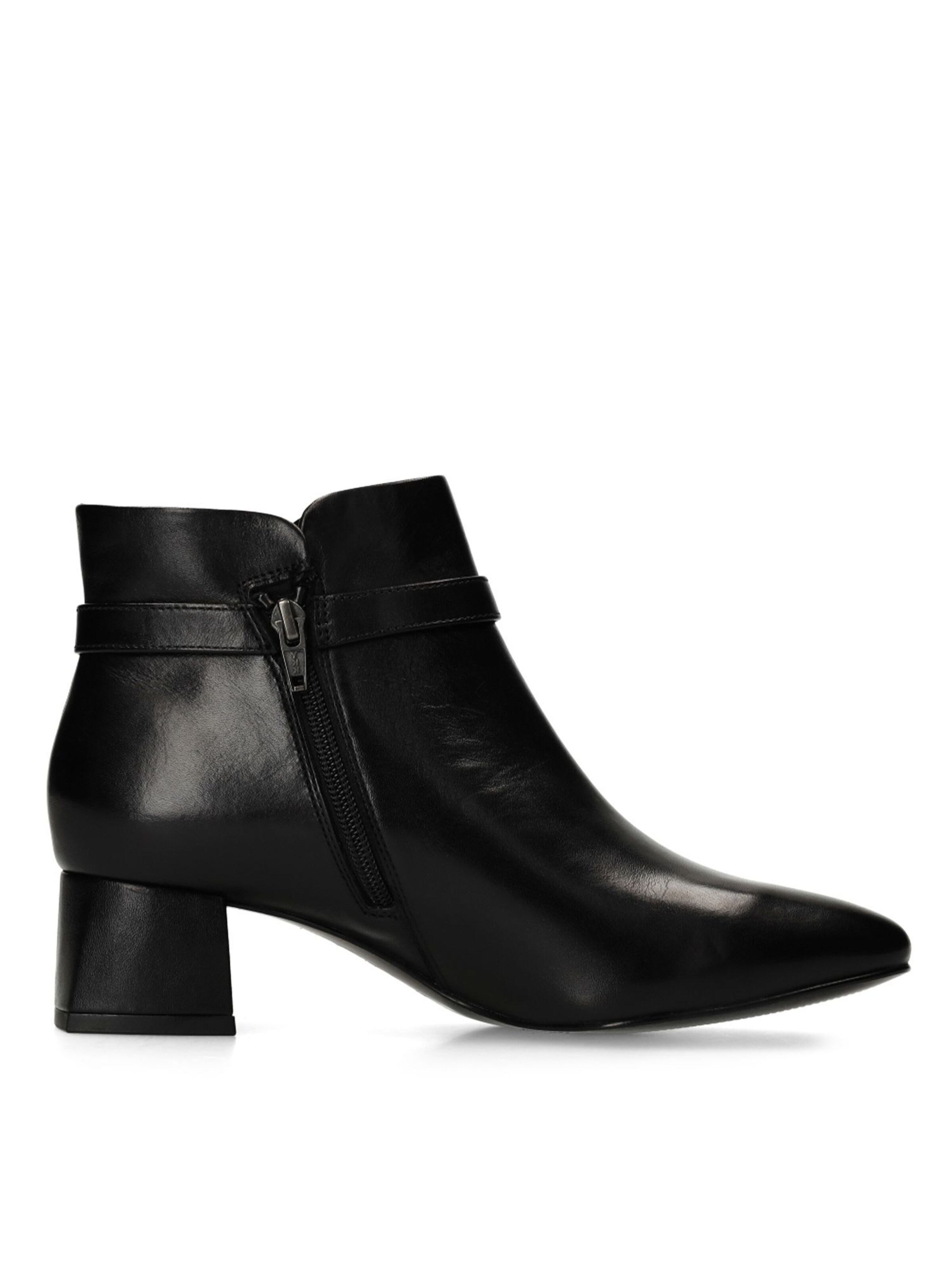 MANFIELD Stiefeletten in Schwarz