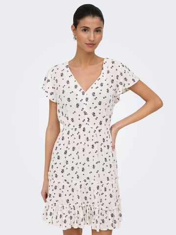 Robe 'ONLClaudette' ONLY en blanc