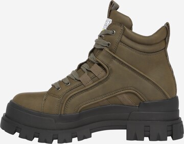 Bottines à lacets 'ASPHA NC MID MEN' BUFFALO en vert