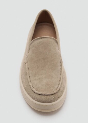 MANGO MAN Moccasins 'Easy' in Beige