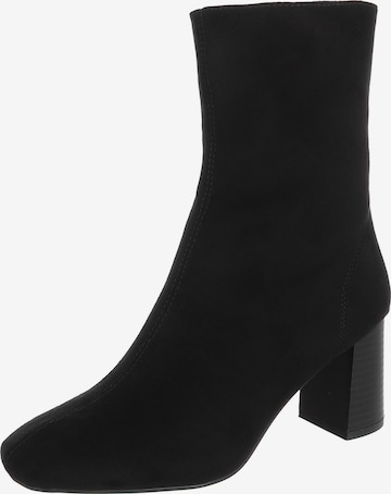 Ital-Design Stiefelette in Schwarz: Vorderseite