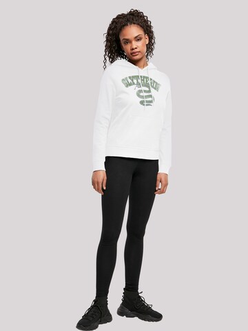 F4NT4STIC Sweatshirt 'Harry Potter Slytherin Sport Emblem' in Wit