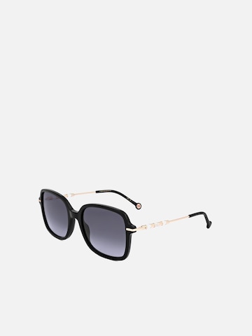 Carolina Herrera - Gafas de sol en negro: frente