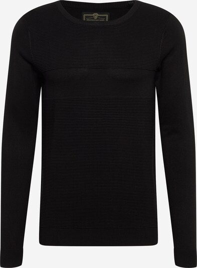 Key Largo Pullover 'Robbie' in schwarz, Produktansicht