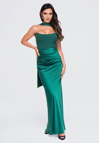 Ombre Avondjurk in Groen