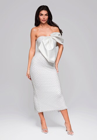 Ombre Evening dress in White