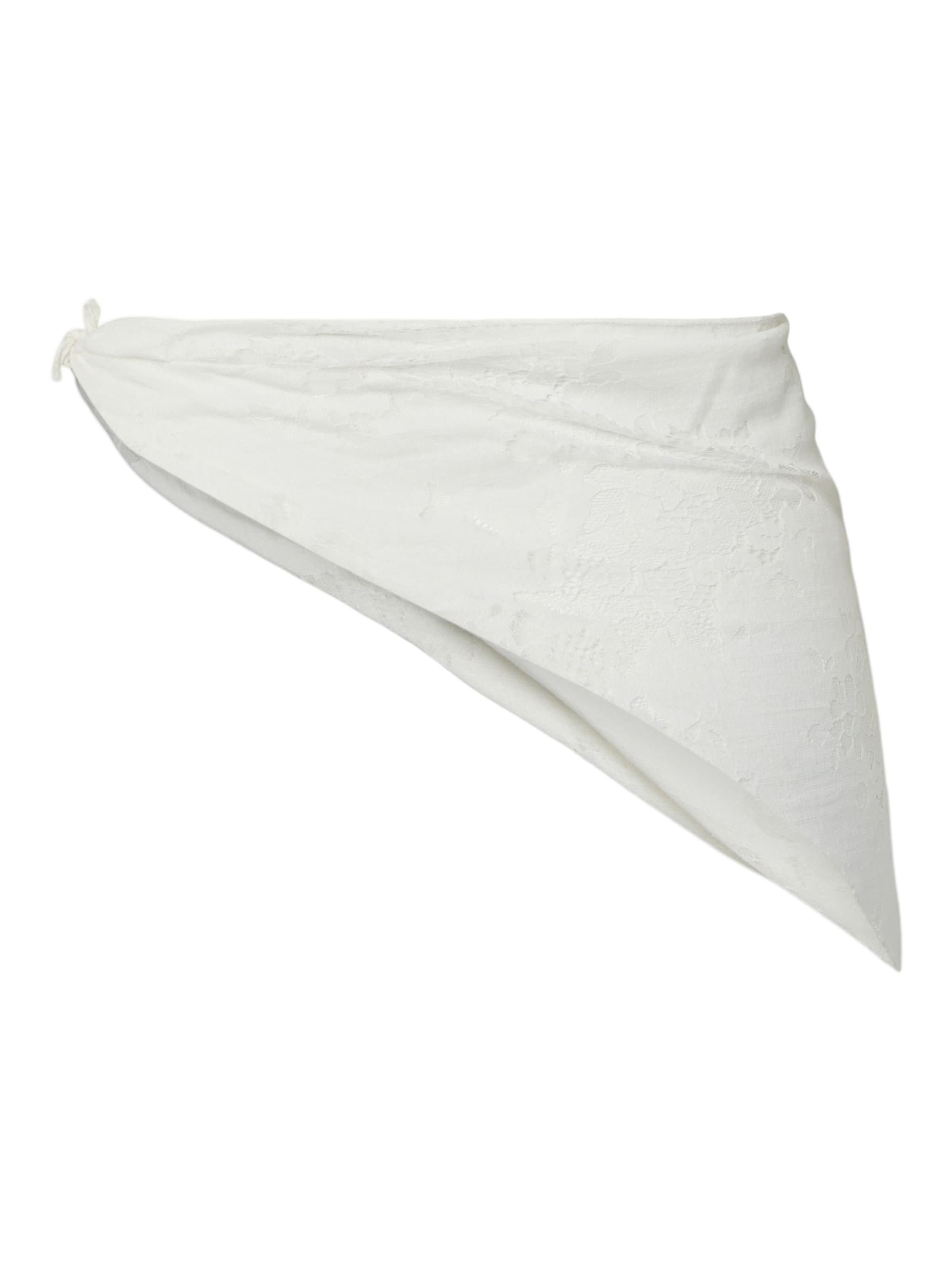 Serviette de plage 'PCARIA' PIECES en blanc