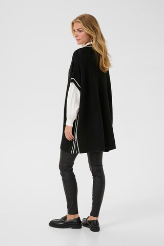 Cape 'Rams' Cream en noir
