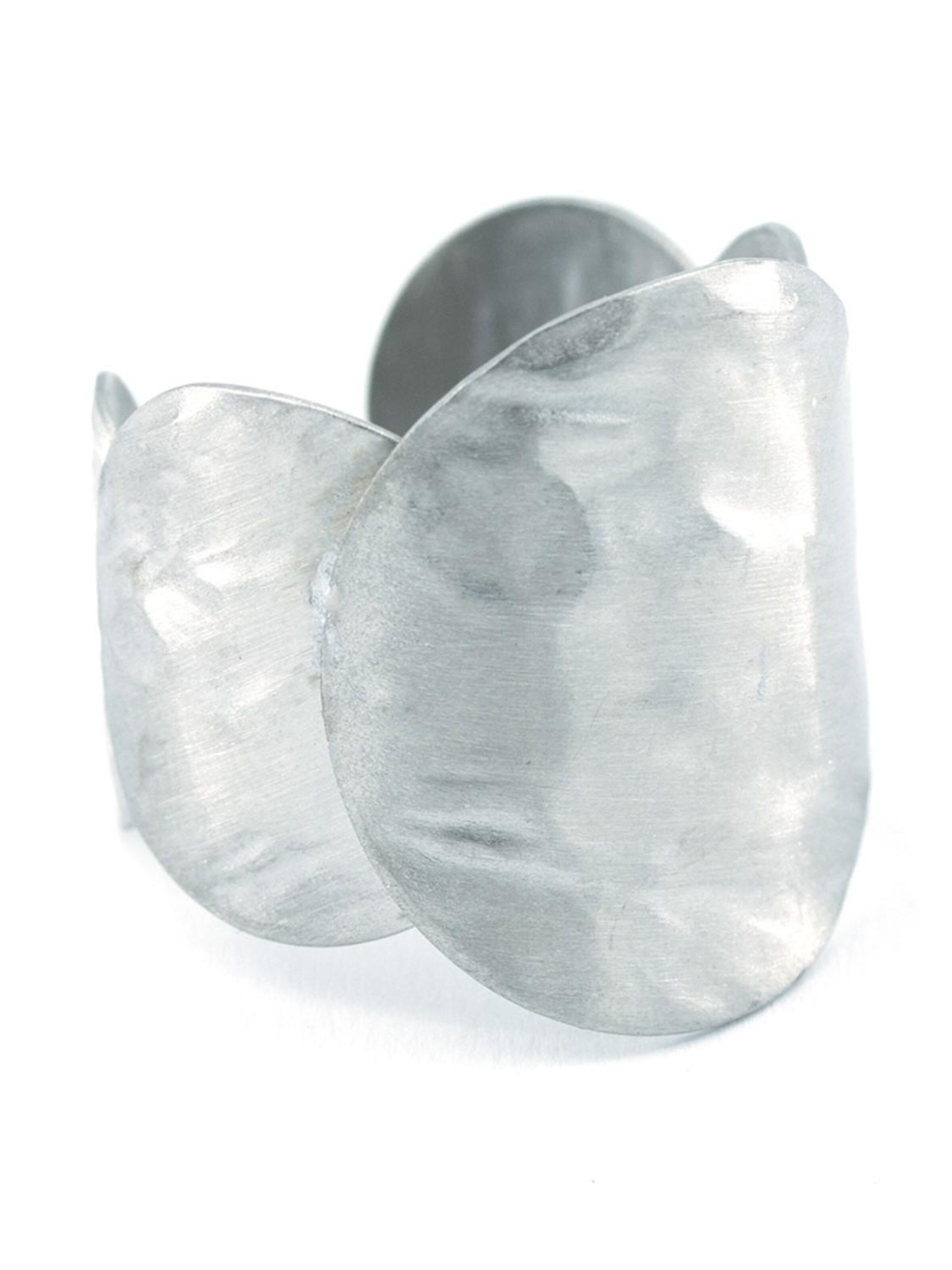 Sergio Engel Ring 'Pura 55' in Silver: front