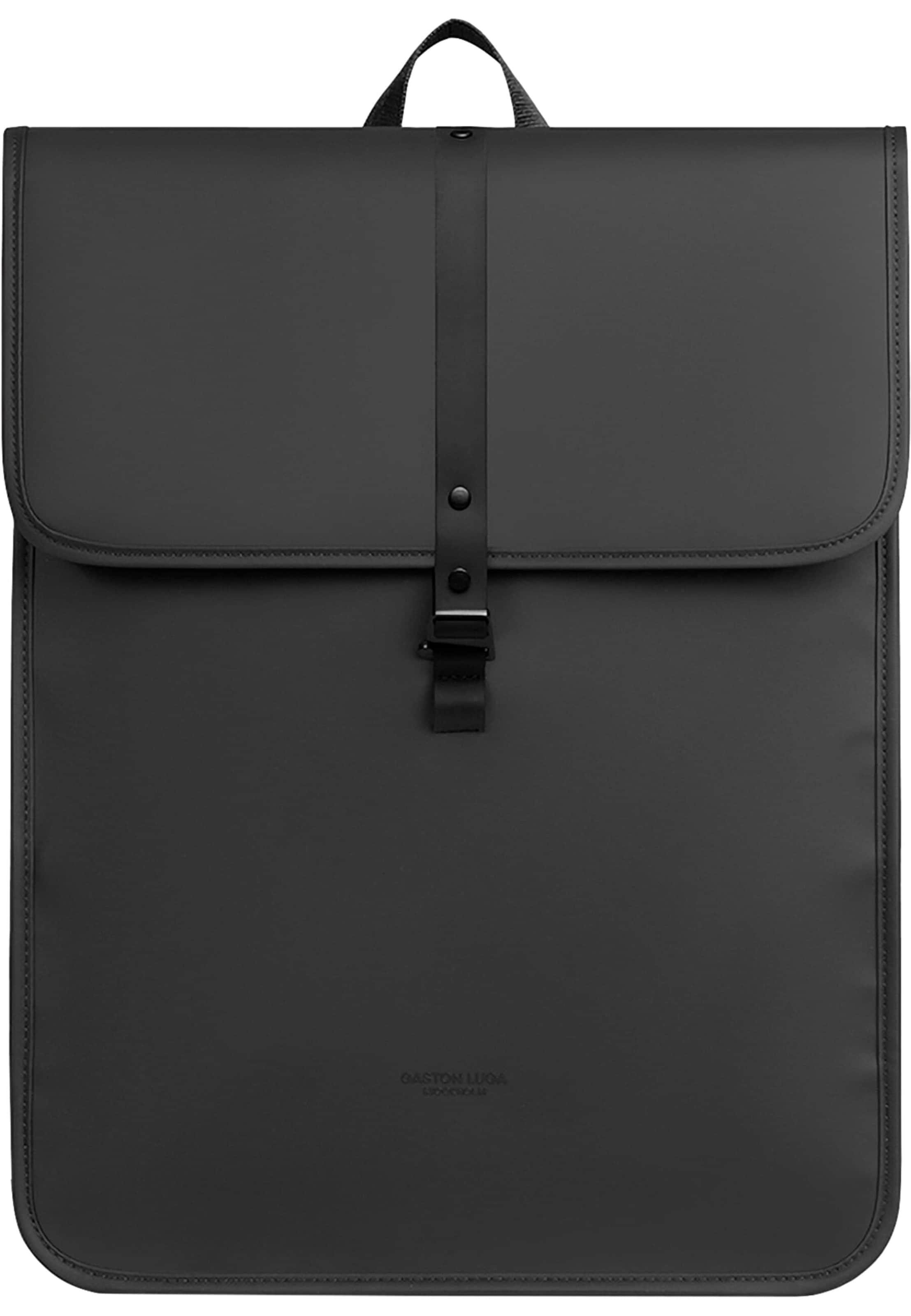 Gaston Luga Backpack 'Däsh' in Black: front