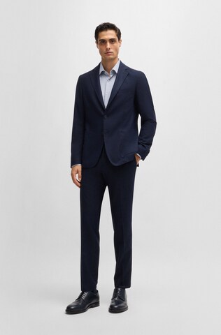 BOSS Regular Fit Businesshemd in Blau