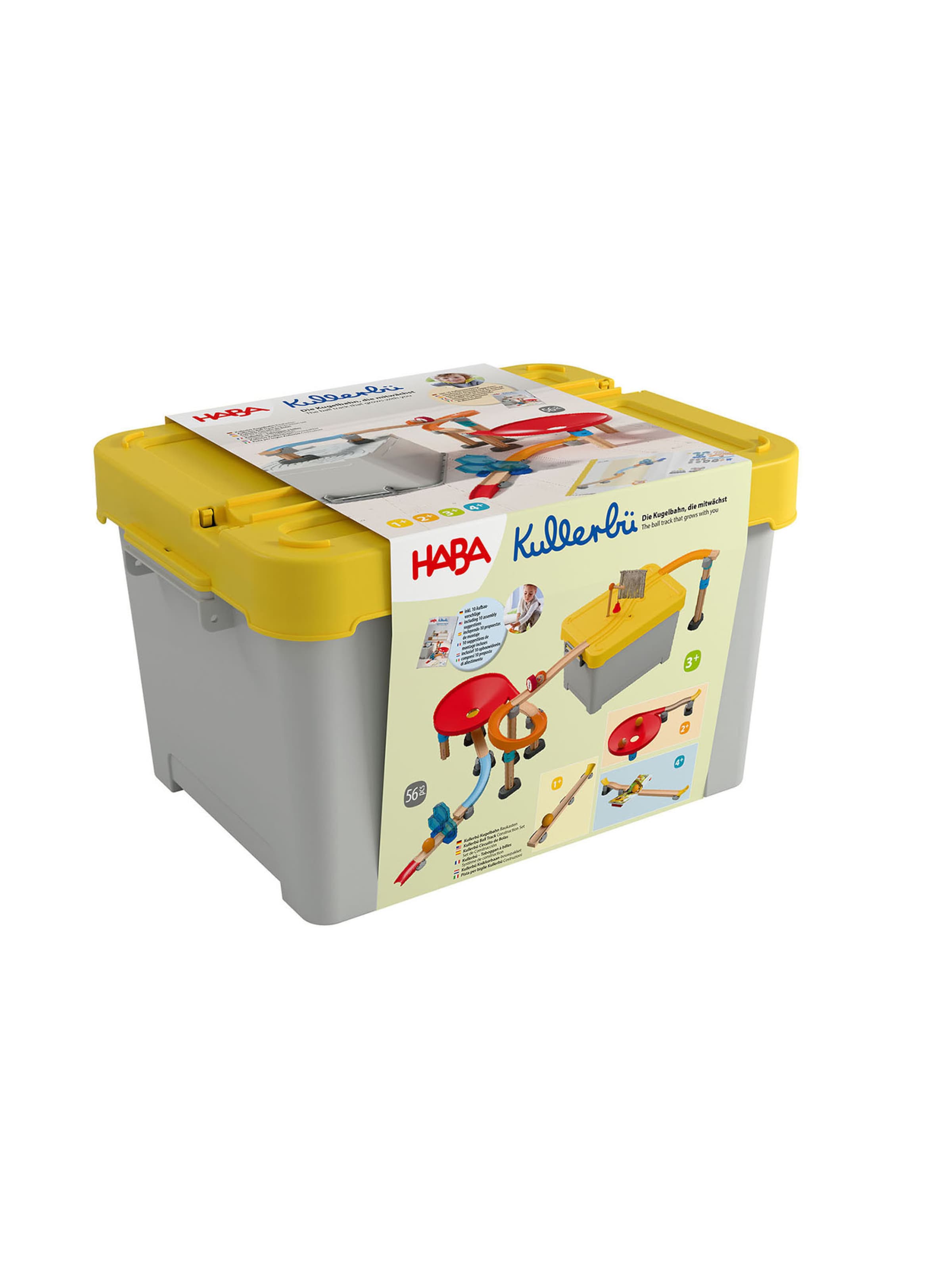 HABA Spiel ' Kullerbü Kugelbahn Baukasten ' in Mischfarben: Vorderseite