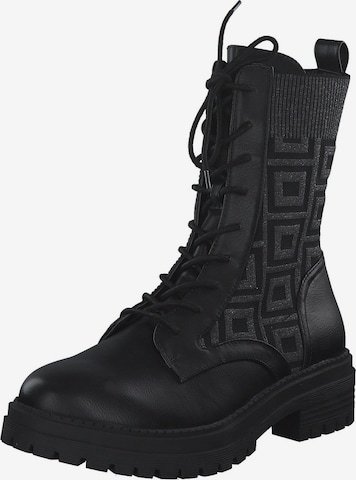 LA STRADA Lace-Up Ankle Boots '2203696' in Black: front