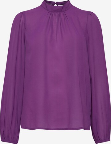 ICHI - Blusa em roxo: frente