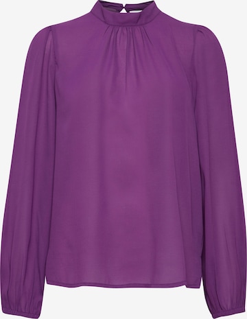 ICHI Blouse in Purple: front