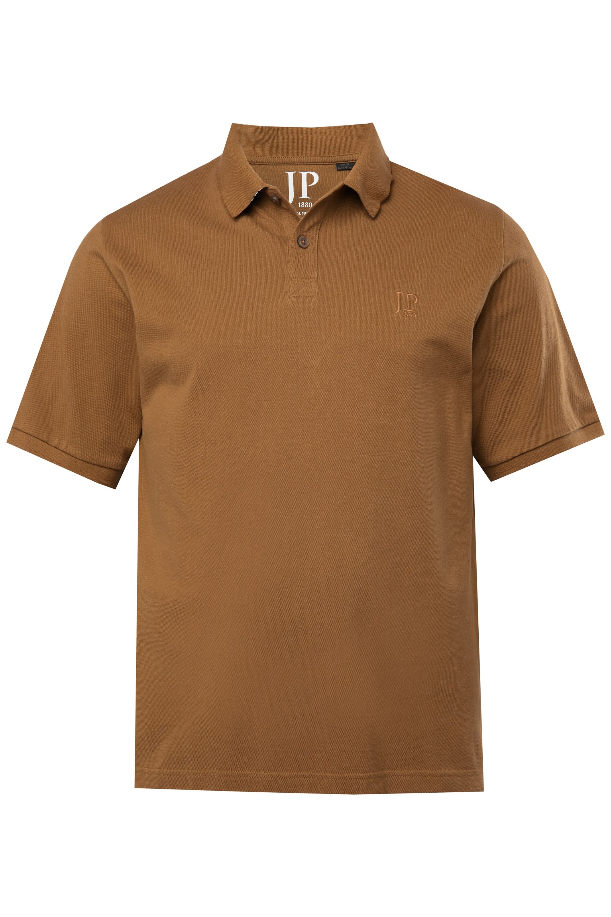 JP1880 Shirt in Bruin: voorkant