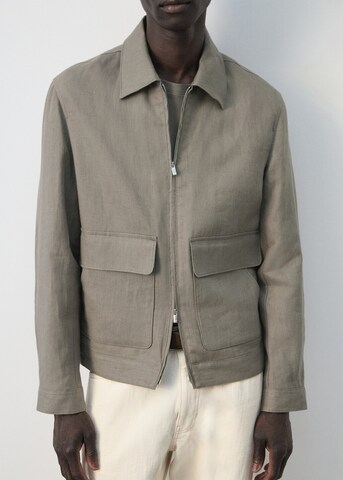 MANGO MAN Between-Season Jacket 'Arturo' in Green