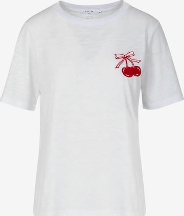 Coster Copenhagen Toppi ' MINI CHERRY ' värissä valkoinen: etupuoli