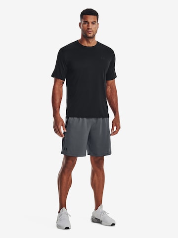 UNDER ARMOUR Regular Athletic Pants 'Tech Vent' in Grey