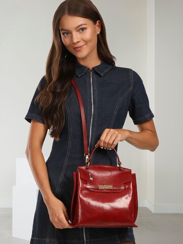 Borsa a mano di Florence in rosso