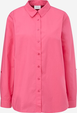 comma casual identity Blus i rosa: framsida