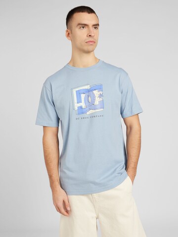 DC Shoes - Camiseta 'FINE ART' en azul: frente
