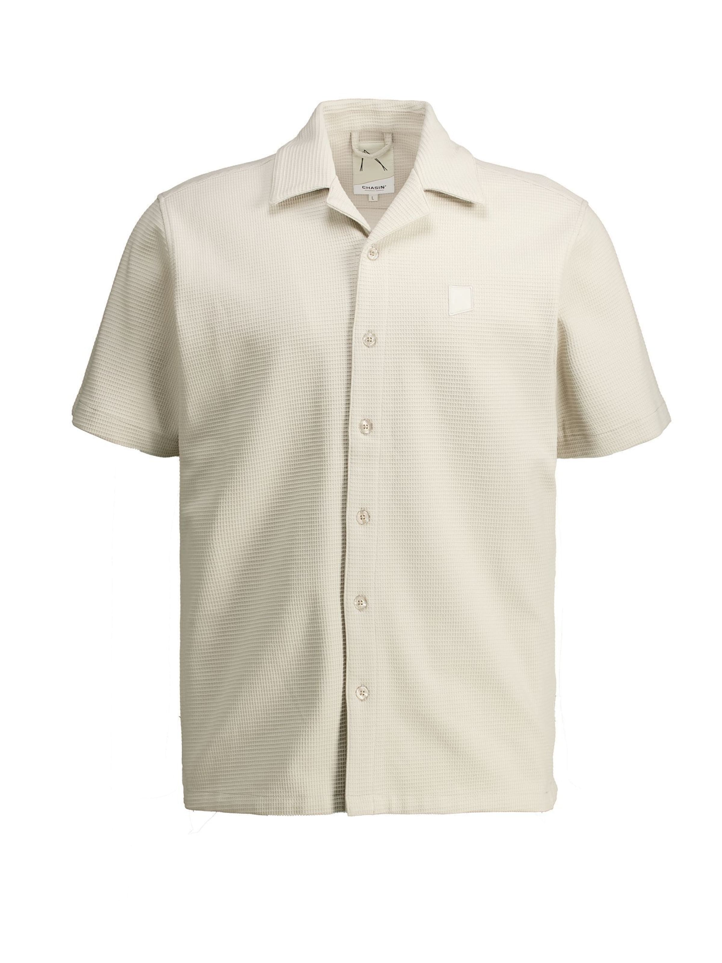 CHASIN' Shirt in Beige: Vorderseite