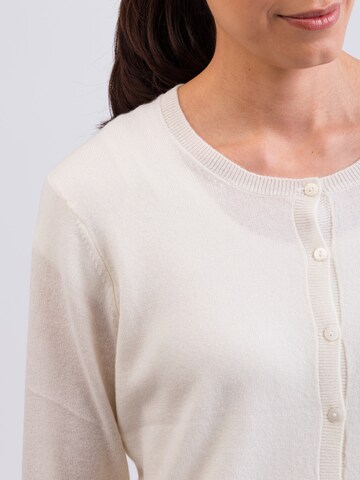 CASH-MERE.CH Knit cardigan in White