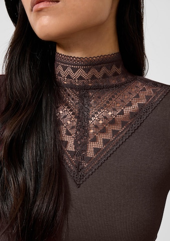 QS Shirt in Brown: front