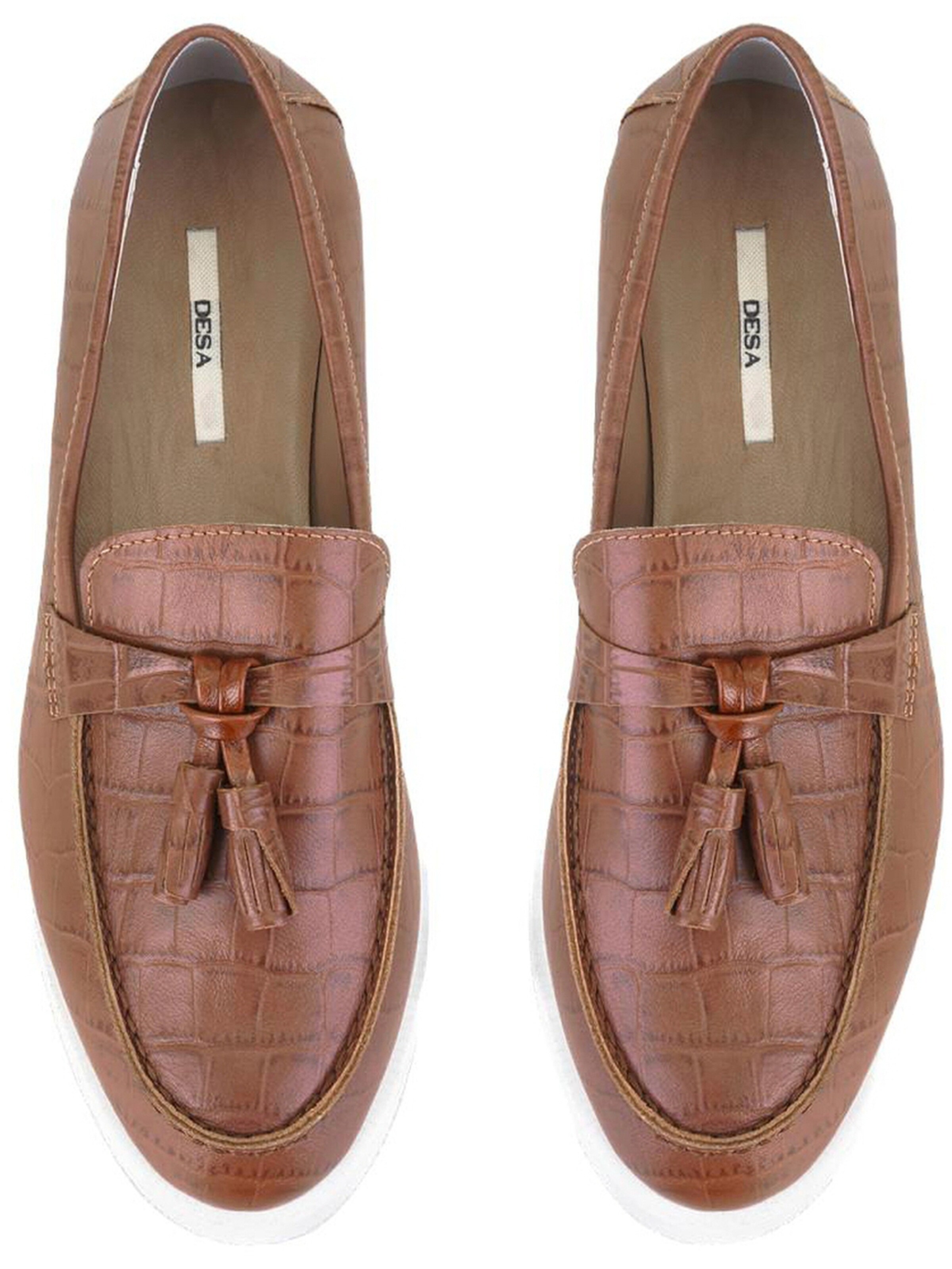 Desa Moccasins in Brown