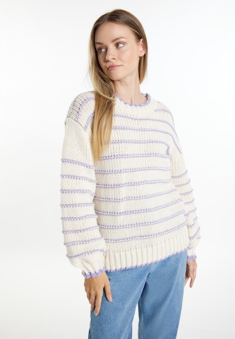 DreiMaster Maritim Sweater 'Grassland' in Mixed colours: front