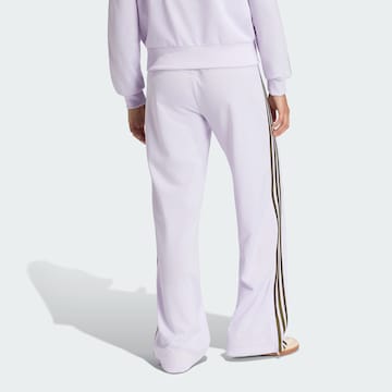 ADIDAS ORIGINALS Wide leg Trousers 'Firebird' in Purple