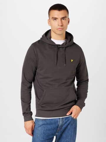 Lyle & Scott Sweatshirt in Grijs: voorkant