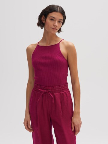 OPUS Knitted Top 'Polusi' in Pink: front