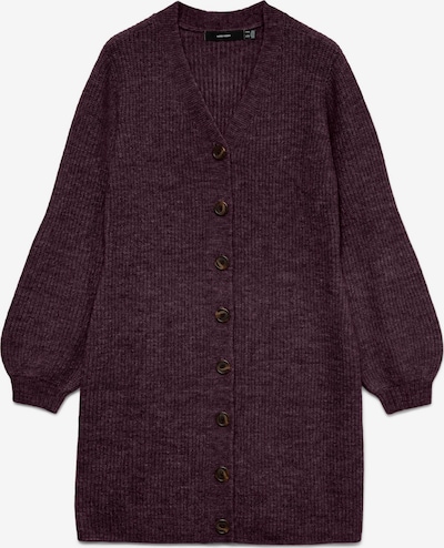 Vero Moda Curve Strickkleid 'VMCLEFILE' in merlot, Produktansicht