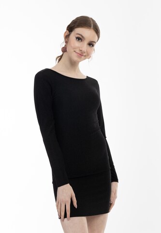 myMo at night Dress in Black: front