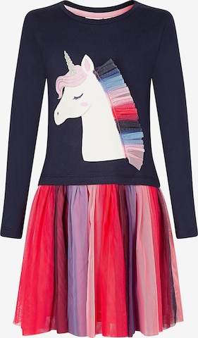 mėlyna happy girls Suknelė: priekis