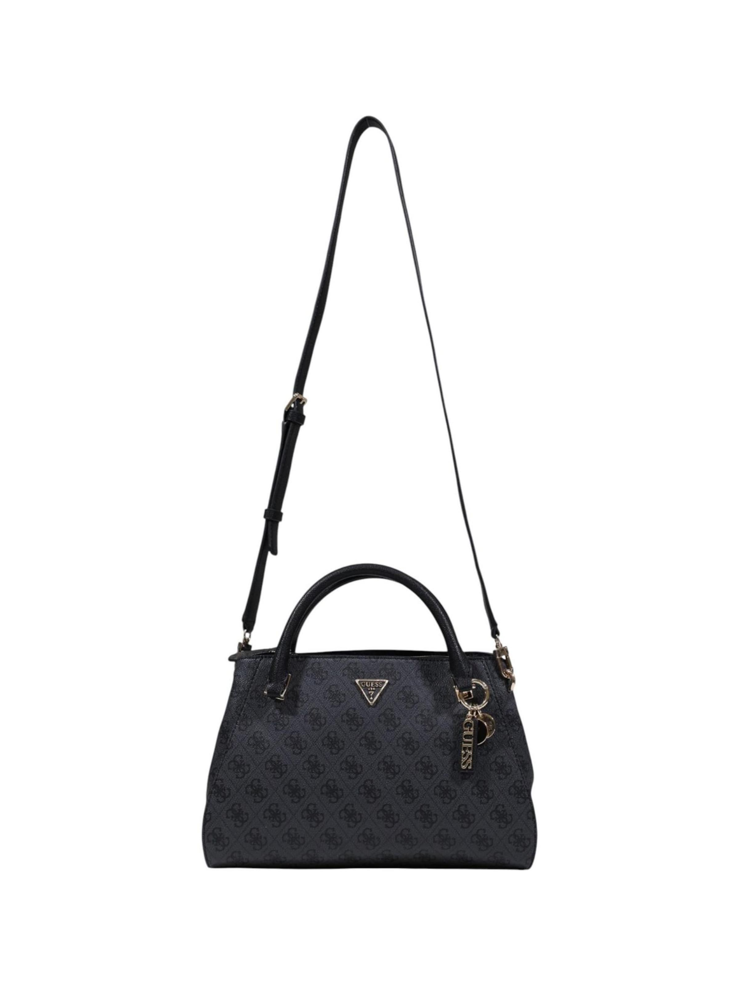 GUESS - Bolso de hombro 'NOELLE II LUXURY SATCHEL HWBG96 72070' en gris: frente