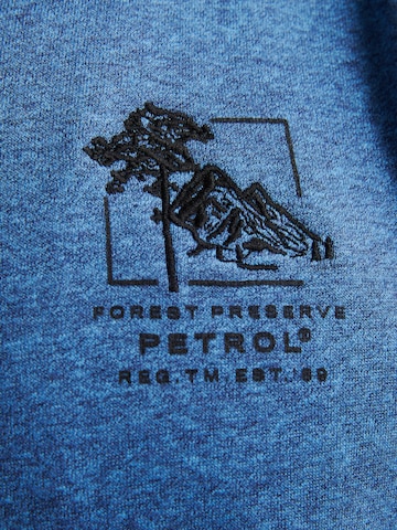 Petrol Industries Sweatjacke in Blau