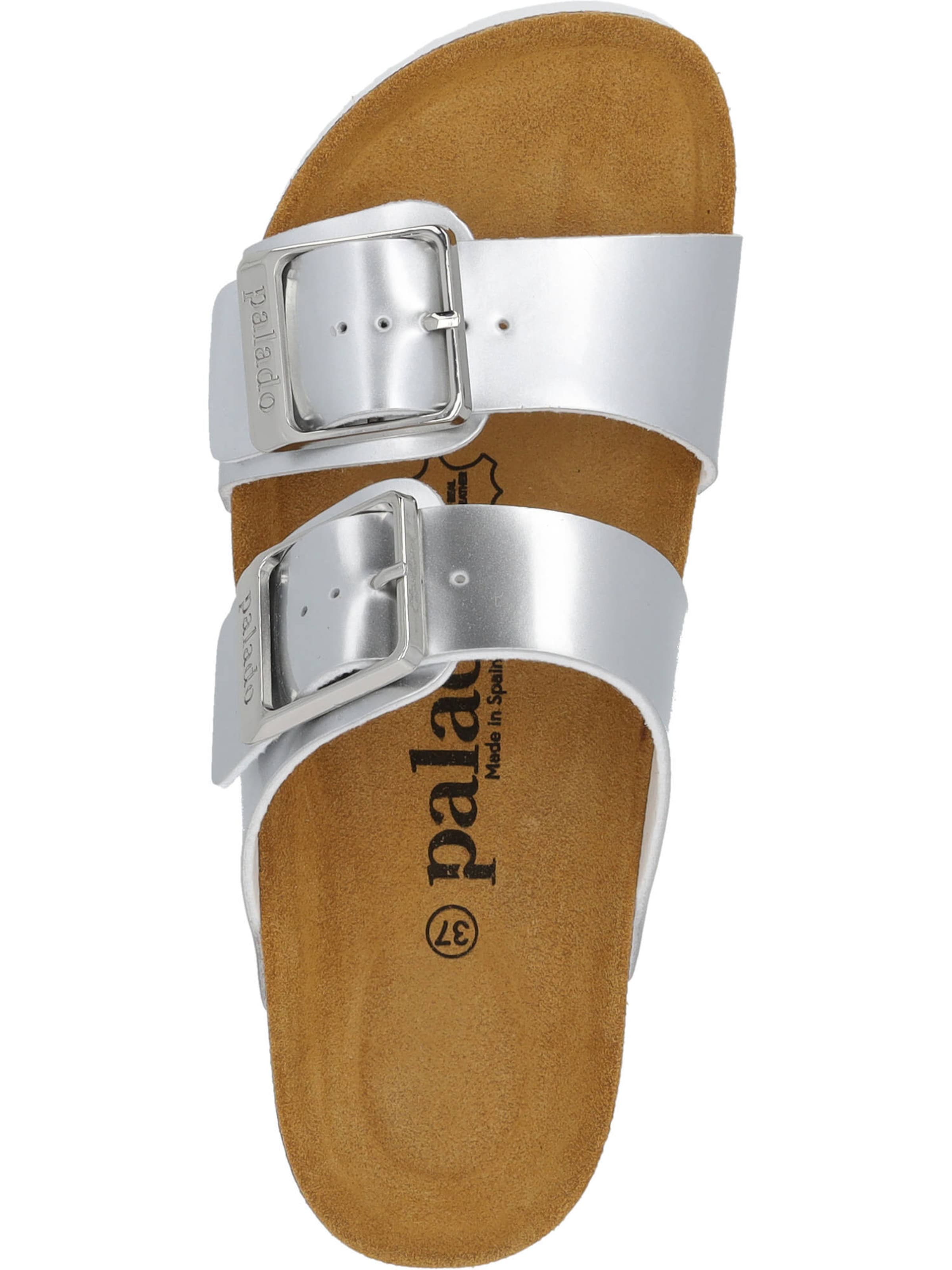 sudrabs Palado Ādas čības 'Samos EGS'