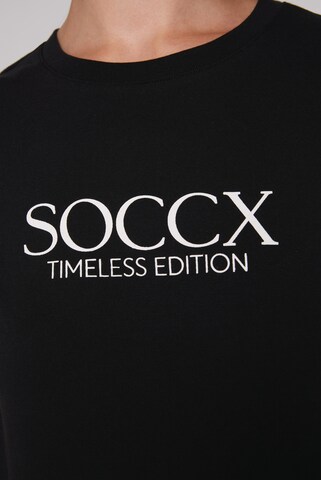 Soccx - Camiseta en negro