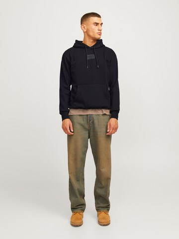 JACK & JONES Sweatshirt 'JJHAKKAI' i sort